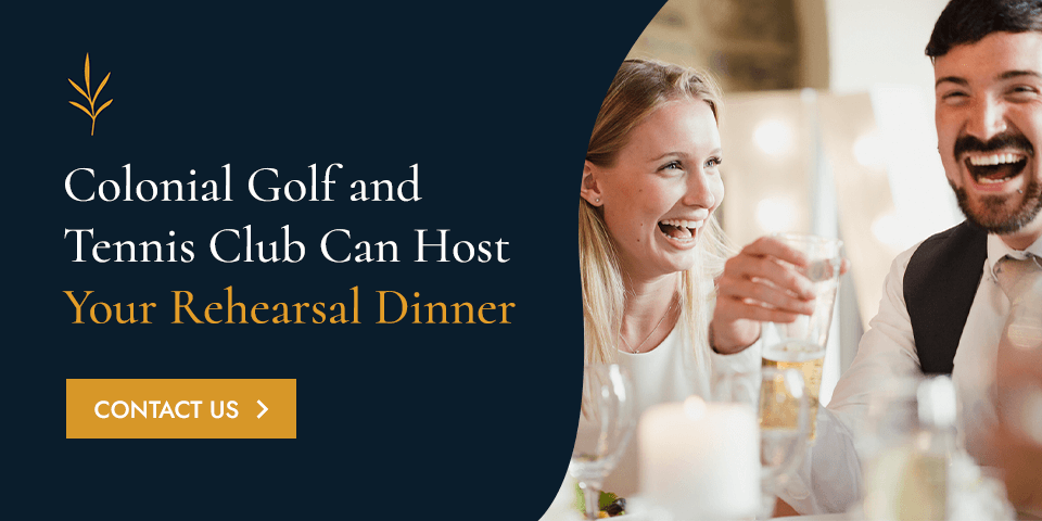 Plan Your Rehearsal Dinner