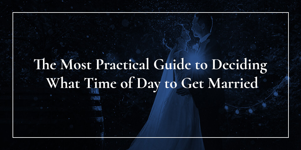 Deciding What Time of Day to Get Married