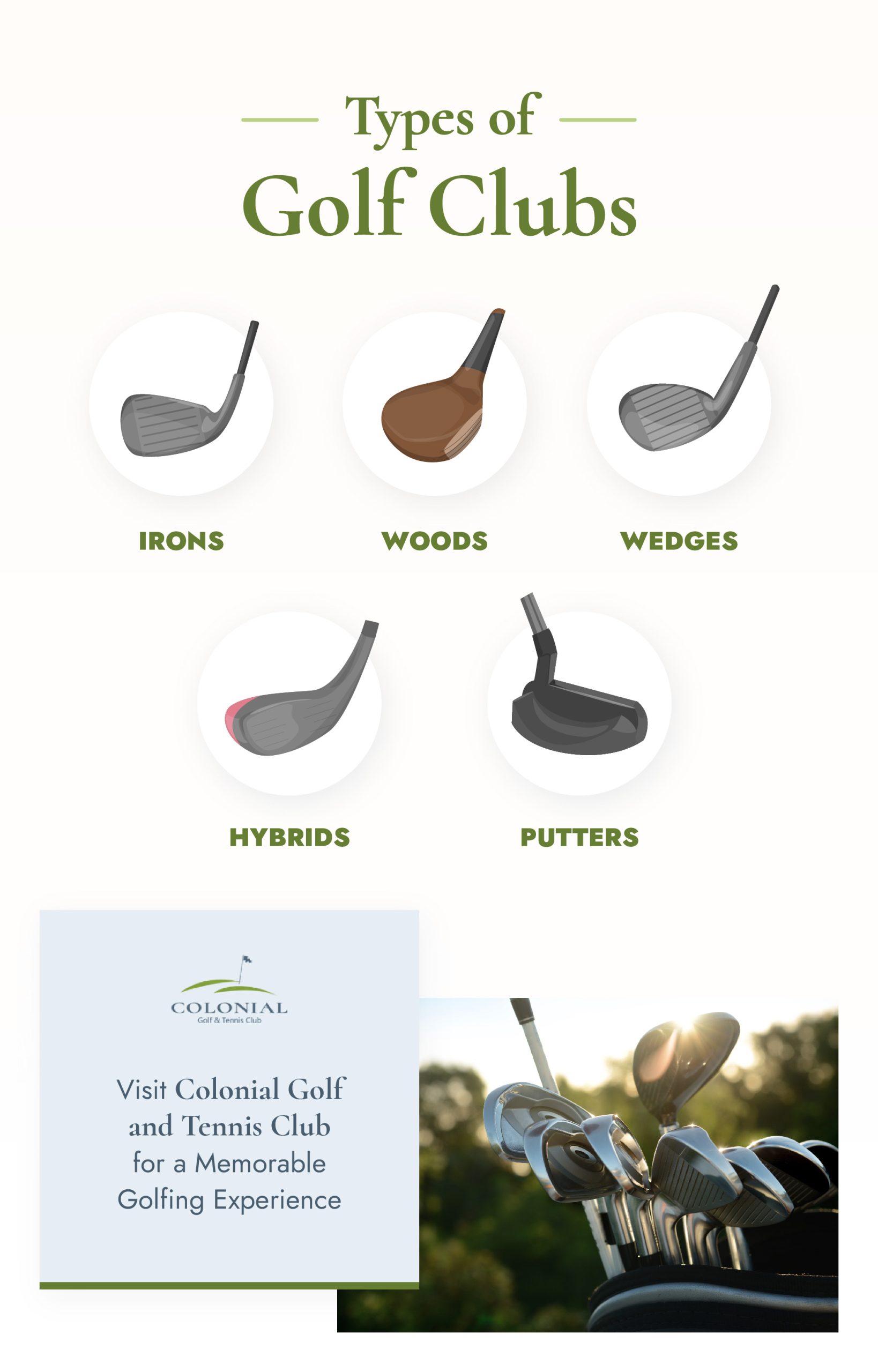 Types of Golf Clubs