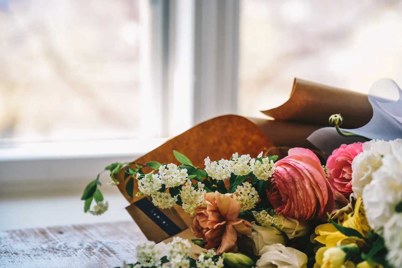 Flower Bouquet For a Funeral