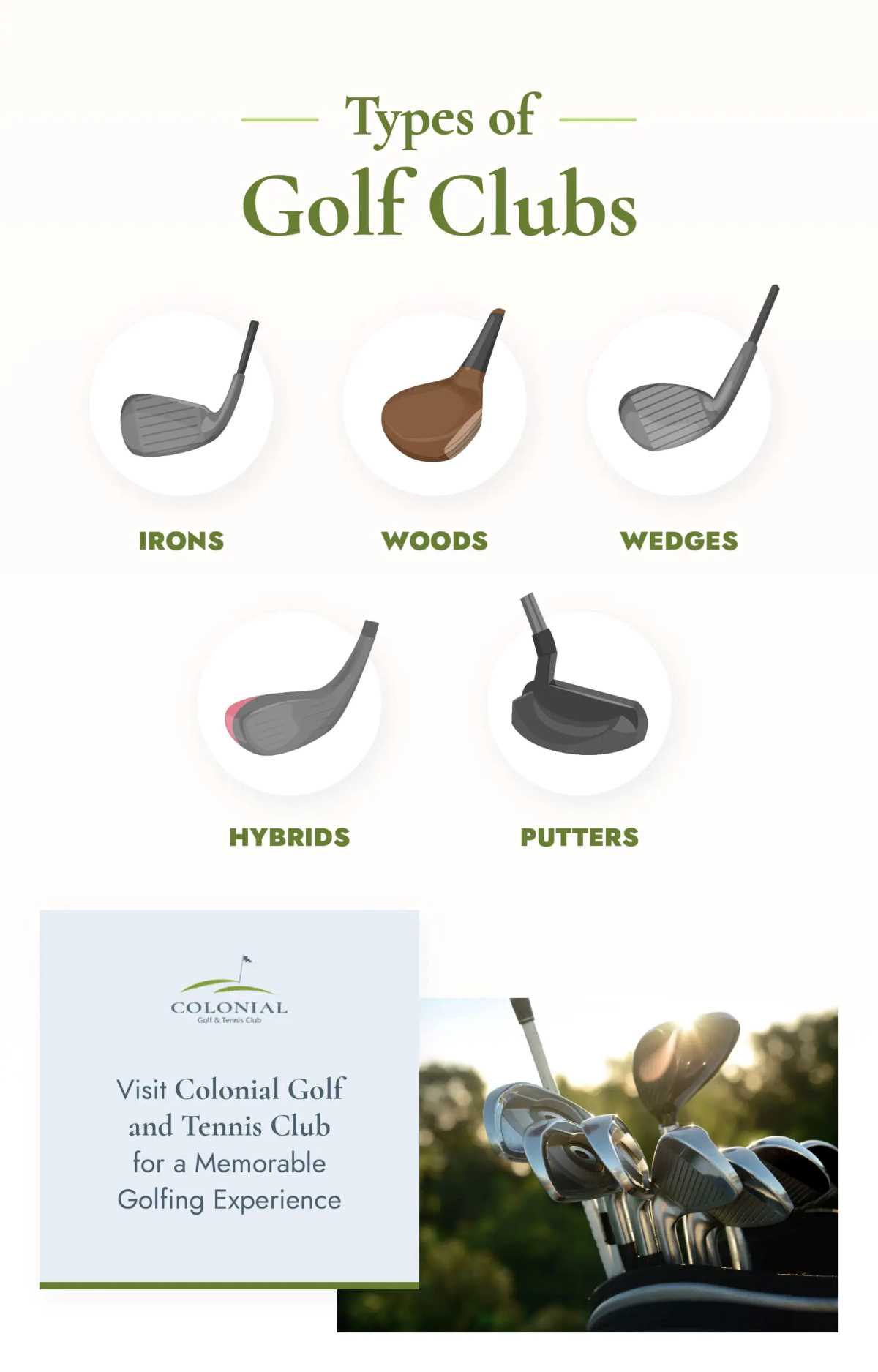 Guide to Understanding the Different Types of Golf Clubs