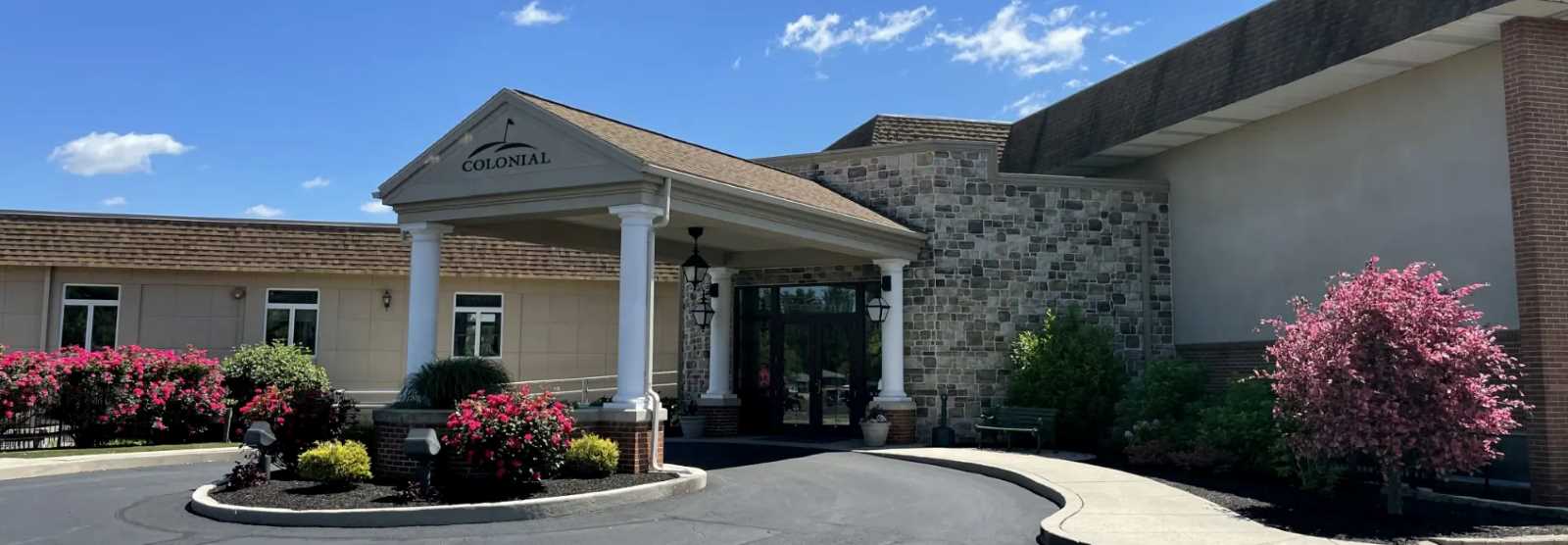 Colonial Golf and Tennis Club Entrance